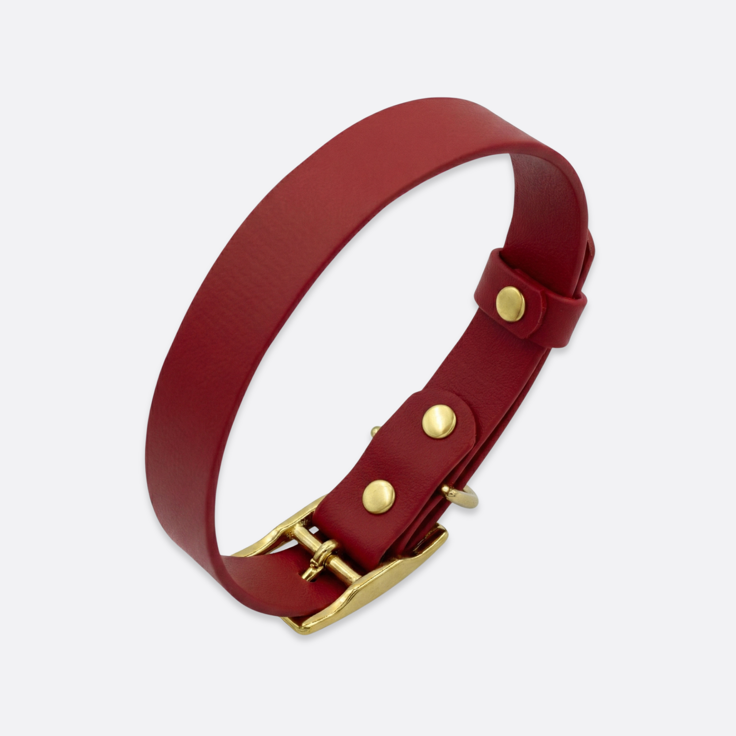 Minimal ovratnica Rdeča