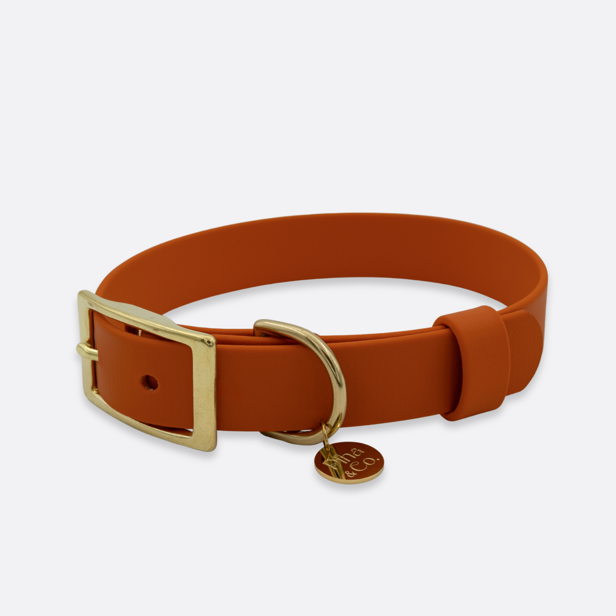 Minimal ovratnica oranžna